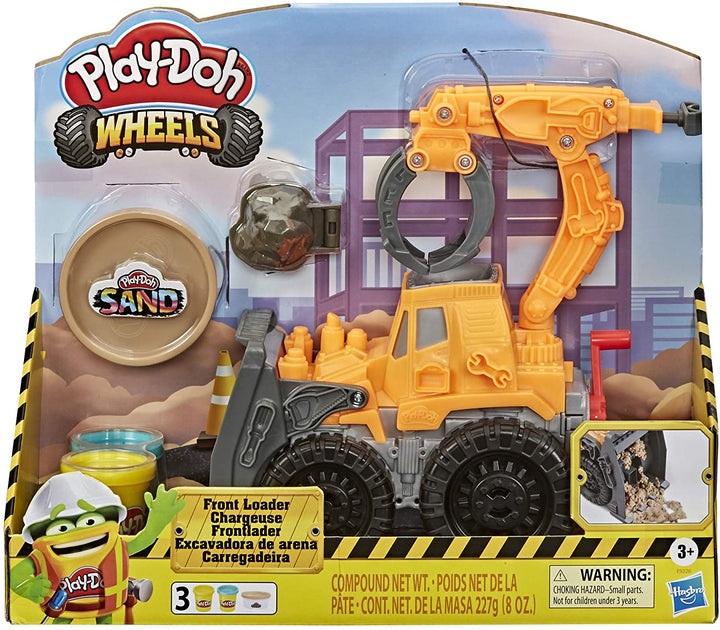 Play-Doh Wheels-speelgoedvrachtwagen met voorlader voor kinderen vanaf 3 jaar met niet-giftige