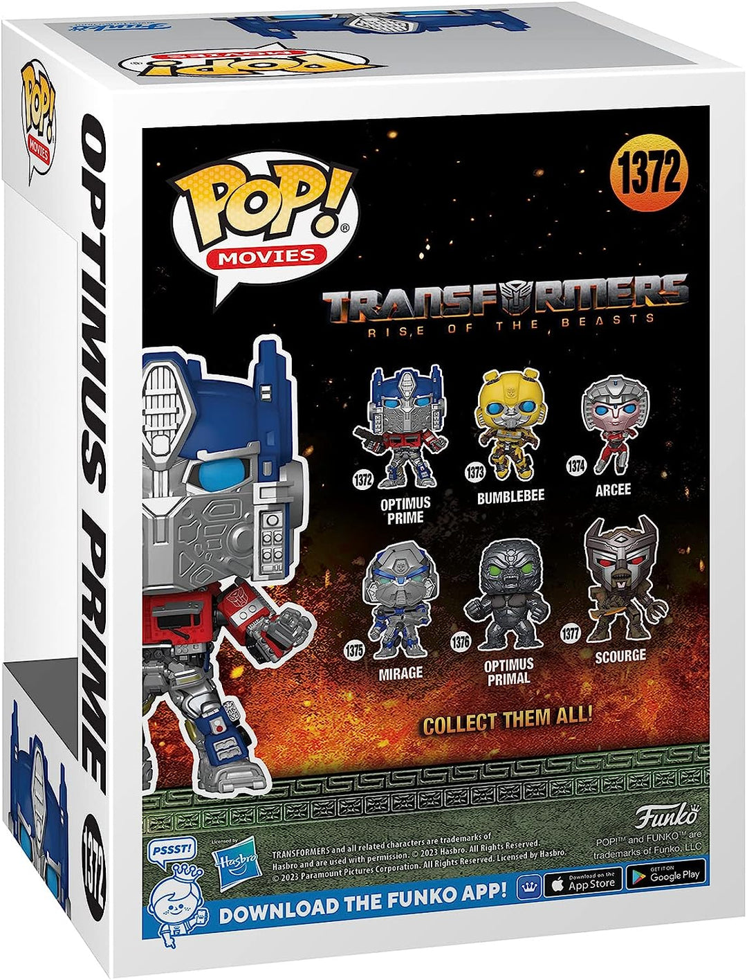 Funko POP! Filme: Transformers: Aufstieg der Bestien – Optimus Prime Pop! Vinyl
