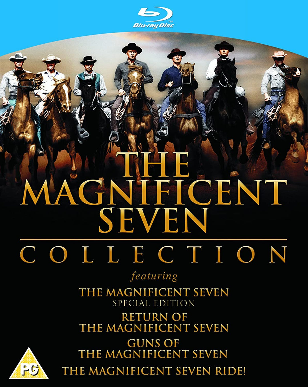 Collezione I magnifici sette [Blu-ray] [1960] [Region Free]