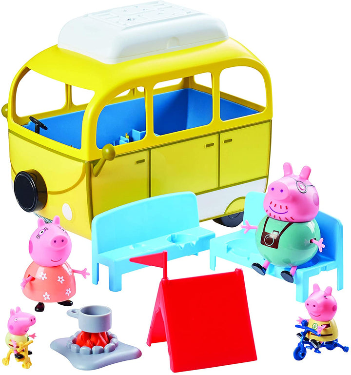 Peppa Pig Caravan Car Geel Única citroenboom