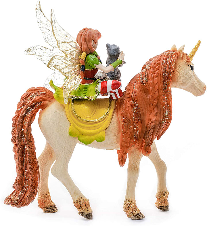 Schleich Bayala 70567 Fairy Marween con Unicornio con purpurina