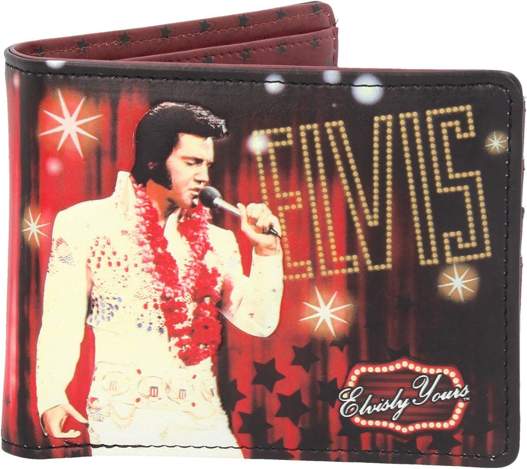 Nemesis Now Elvis Wallet 10cm Red, PU
