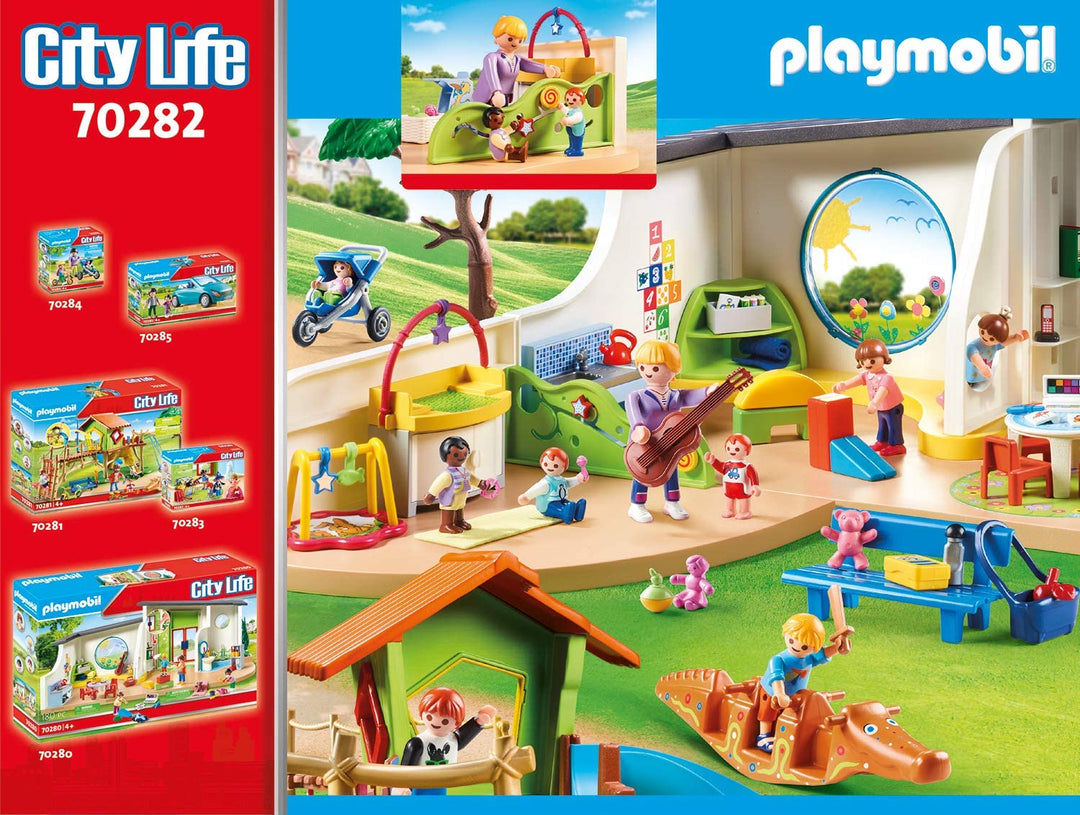 Playmobil 70282 City Life Toddler Room for Children Ages 4+