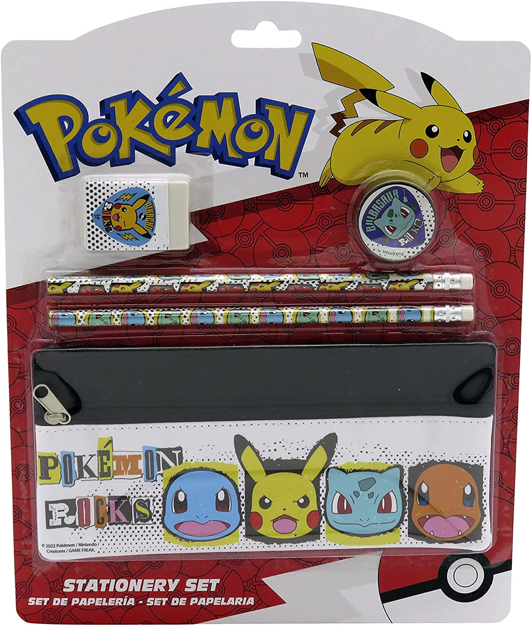 Briefpapier-Set mit Pokemon-Hülle (CyP Brands)