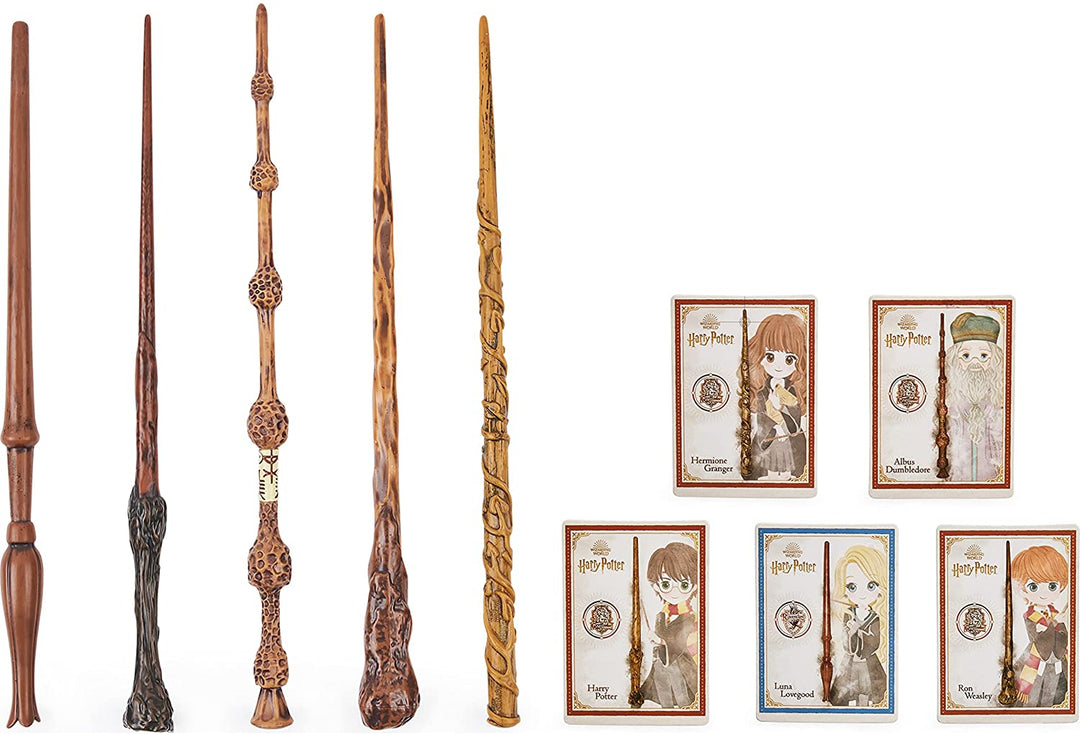 Wizarding World 6064144 Harry Potter, 30,5 cm großer Zauberstab von Ginny Weasley mit Zauberstab