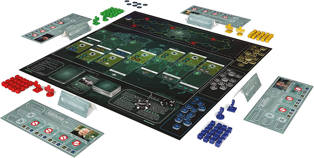 Modiphius 007 SPECTRE Brettspiel, Brettspiel, ab 14 Jahren, 2–4 Spieler, 20–45 Minuten, P