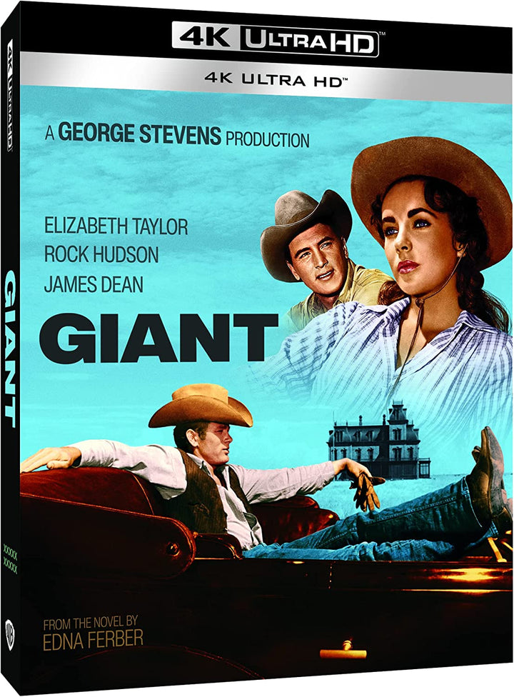 Giant [4K Ultra HD] [1956] [2022] [Region Free] [Blu-ray]