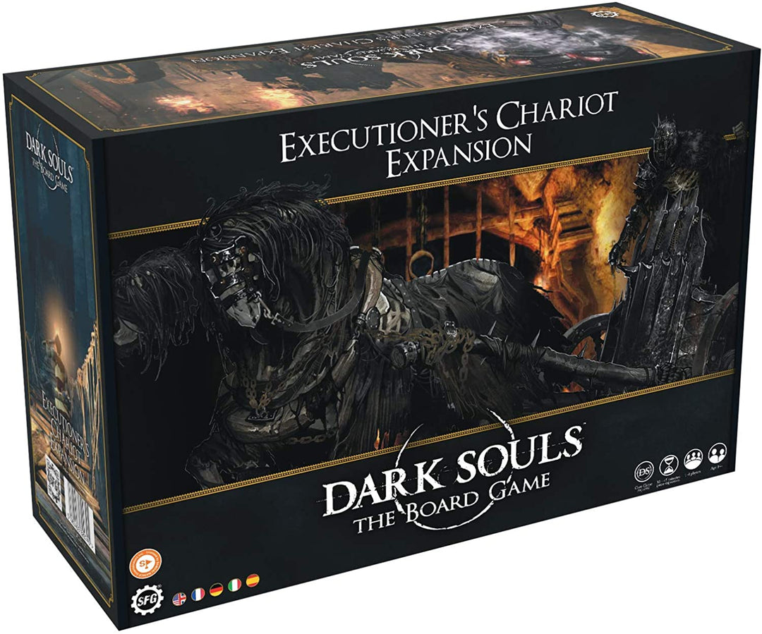 Dark Souls: Das Brettspiel – Executioner's Chariot-Erweiterung, Fantasy-Dungeon-Crawl-Spiel für 1–4 Spieler ab 14 Jahren