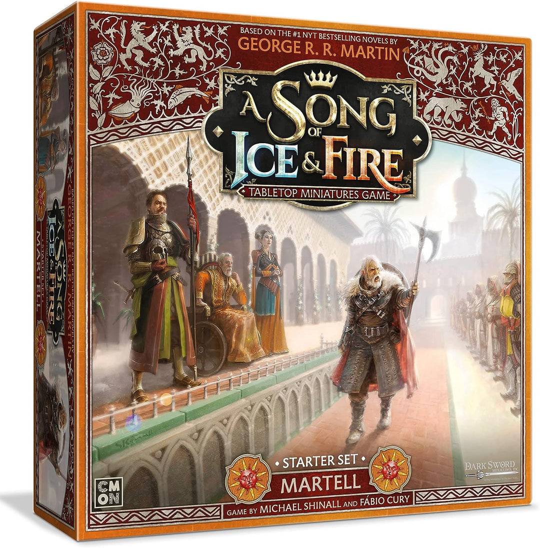 A Song of Ice and Fire Tabletop Miniatures Game House Martell Starter Set