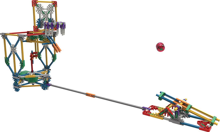 K'NEX 23012 Imagine Power and Play motorisiertes Bauset, Lernspielzeug für Kinder, 529-teiliges Stiel-Lernset, Technik für Kinder, lustiges und farbenfrohes Bauspielzeug für Kinder ab 7 Jahren