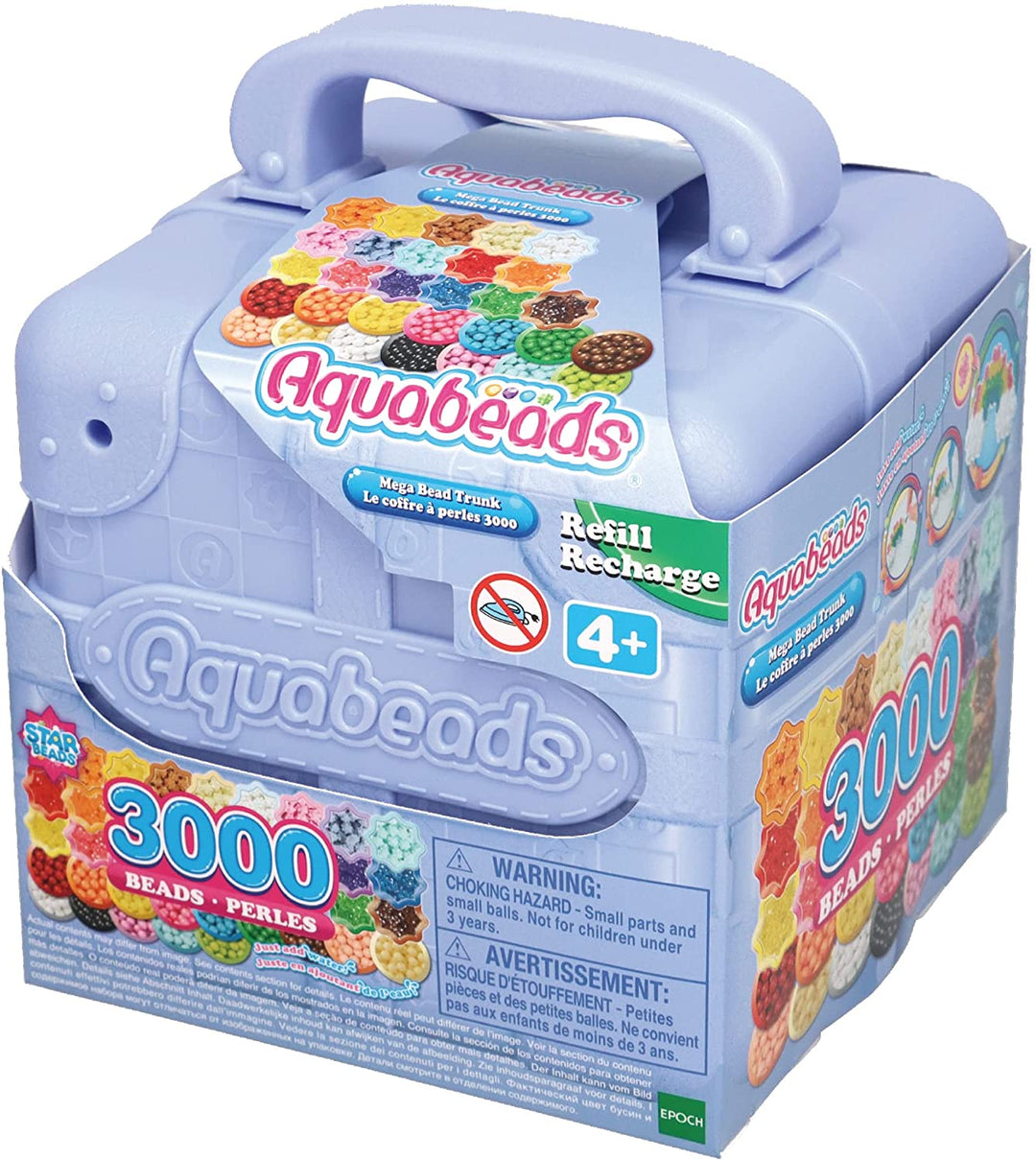 Aquabeads 31913 Mega Bead Trunk, mehrfarbig