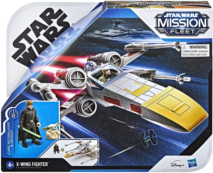 Star Wars Mission Fleet Stellar Class Luke Skywalker &amp; Grogu X-Wing Jedi-Suche