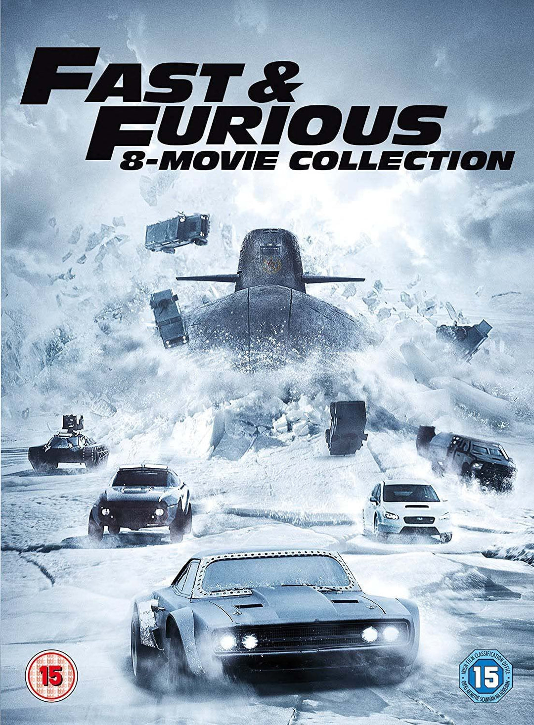 Fast &amp; Furious 8-Film Collection (1-8 [2017] – Action/Crime [DVD]