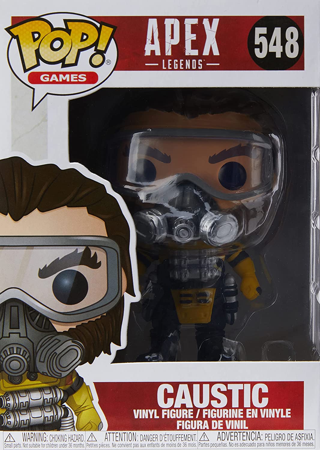 Apex Legends Caustic Funko 43287 Pop! Vinile #548