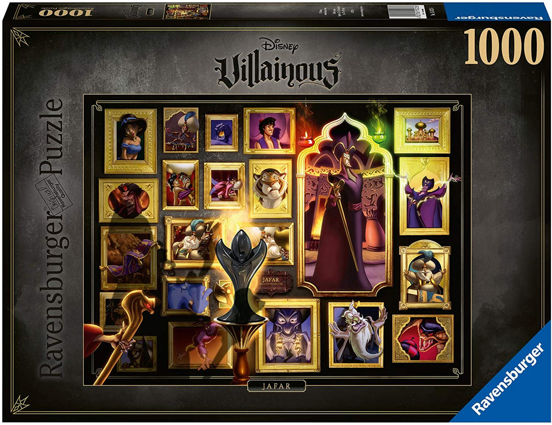 Ravensburger 15023 Princess Disney Villainous Jafar, 1000-teiliges Puzzle, mehrfarbig