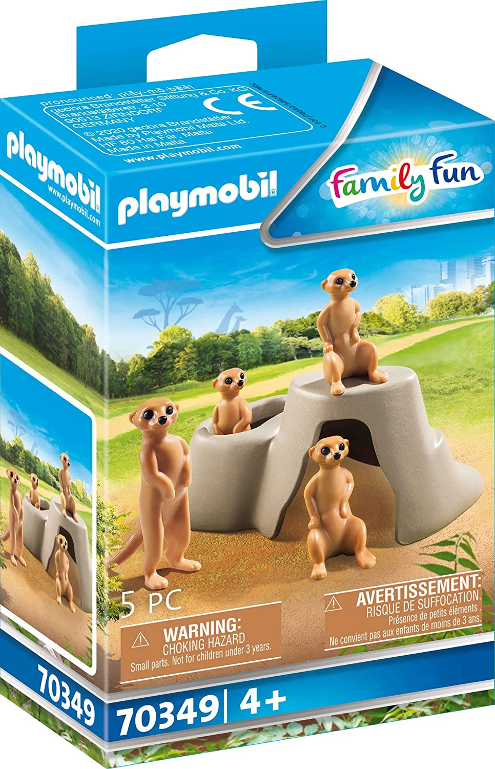 Playmobil 70349 Family Fun Meerkats