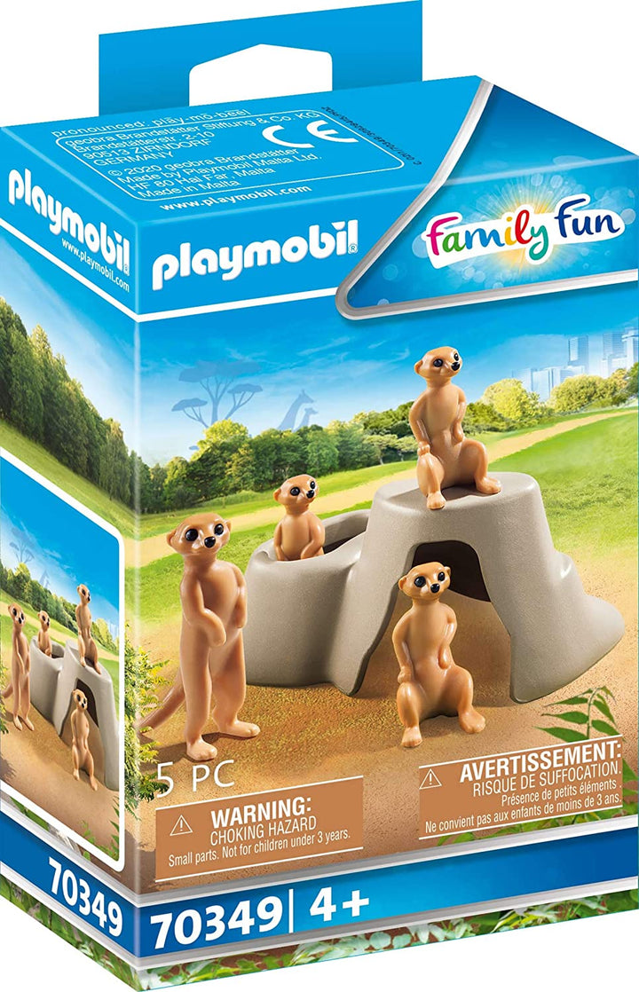 Playmobil 70349 Diversión en familia Suricatos