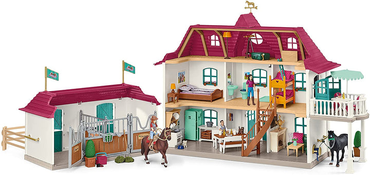 Schleich 42551 Landhaus und Stall am Seeufer 