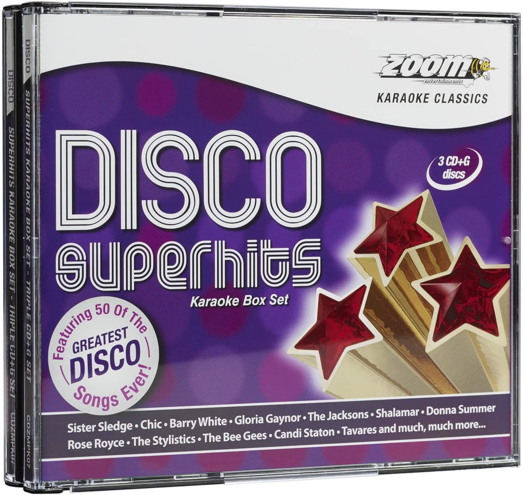 Zoom Disco Superhits 50 Songs - Triple G Set [Audio CD]