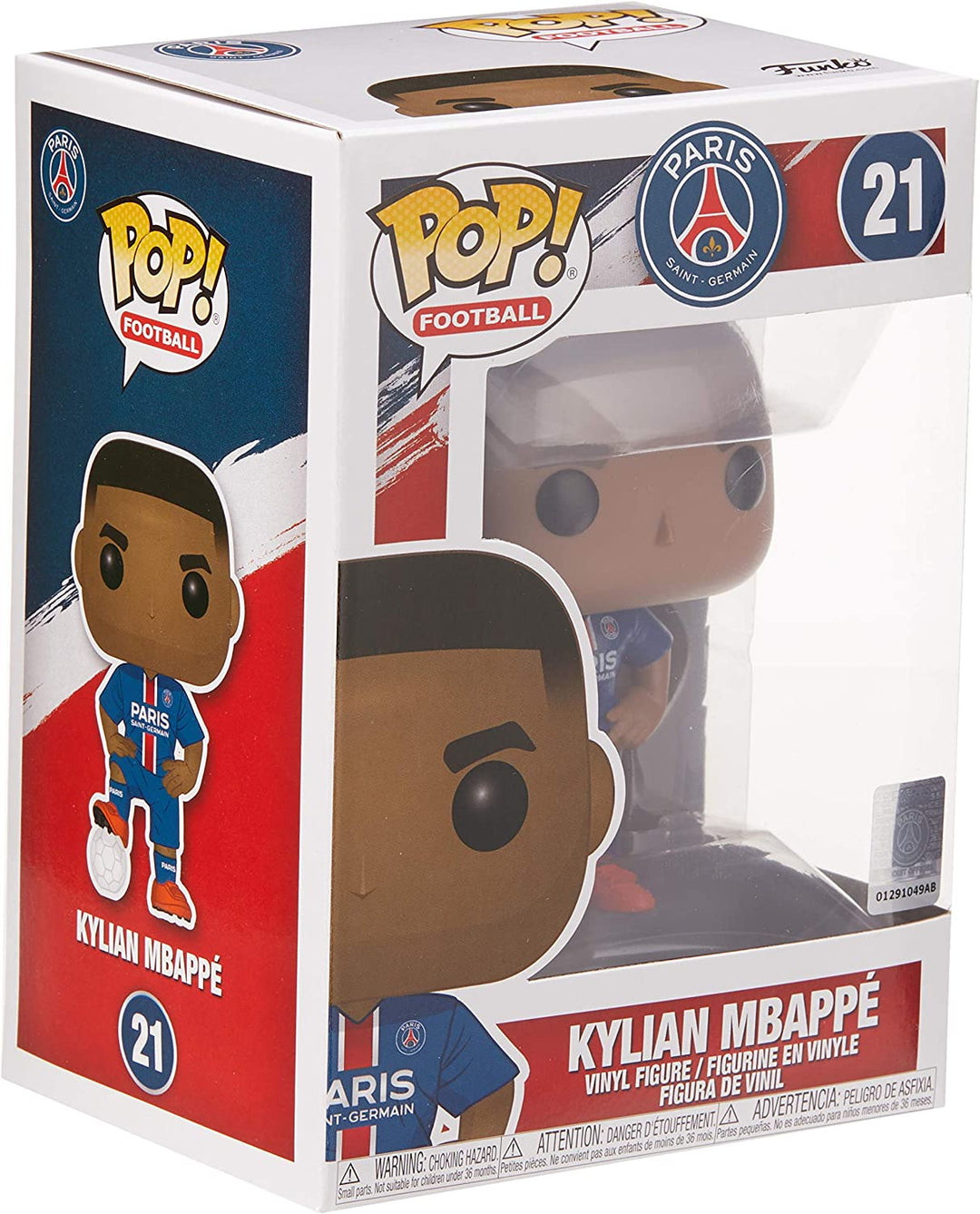 Paris Saint Germain Kylian Mbappe Funko 39828 Pop! Vinyl Nr. 21