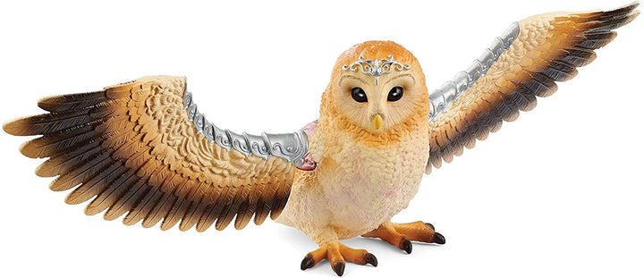 Schleich 70713 Bayala Fairy in Flight on Glam-Owl
