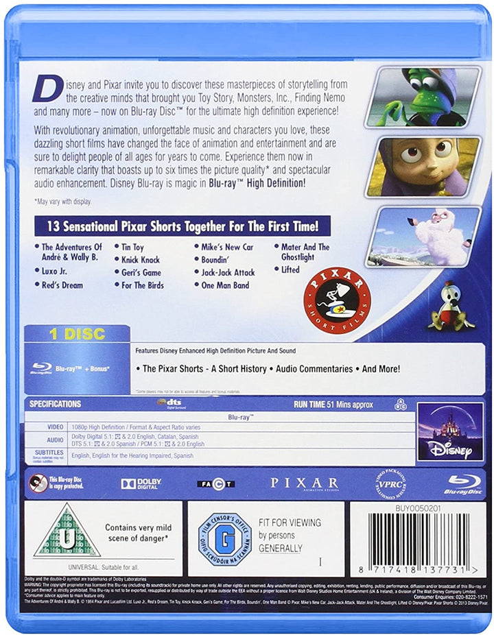La collezione di cortometraggi Pixar [Blu-ray]