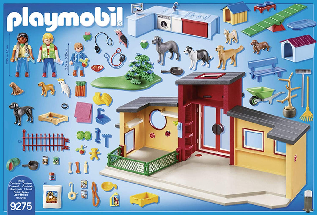 Playmobil 9275 City Life Tiny Paws huisdierenhotel voor kinderen vanaf 4 jaar