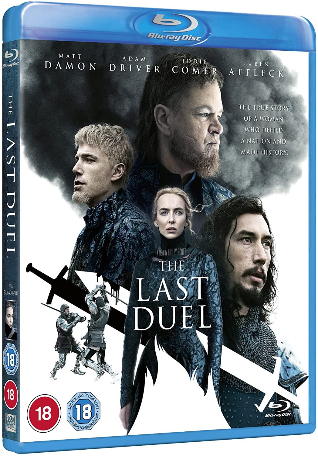 The Last Duel Blu-ray [2021] [Region Free] – Historisches Drama [Blu-ray]