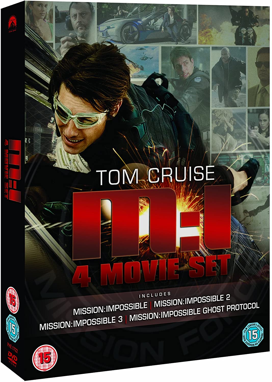 Mission Impossible: Quadrilogie (1-4 Box Set) [DVD] [2017]