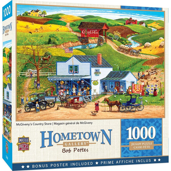 Memonotry Hometown Gallery McGivenys Country Store 1000-teiliges Puzzle