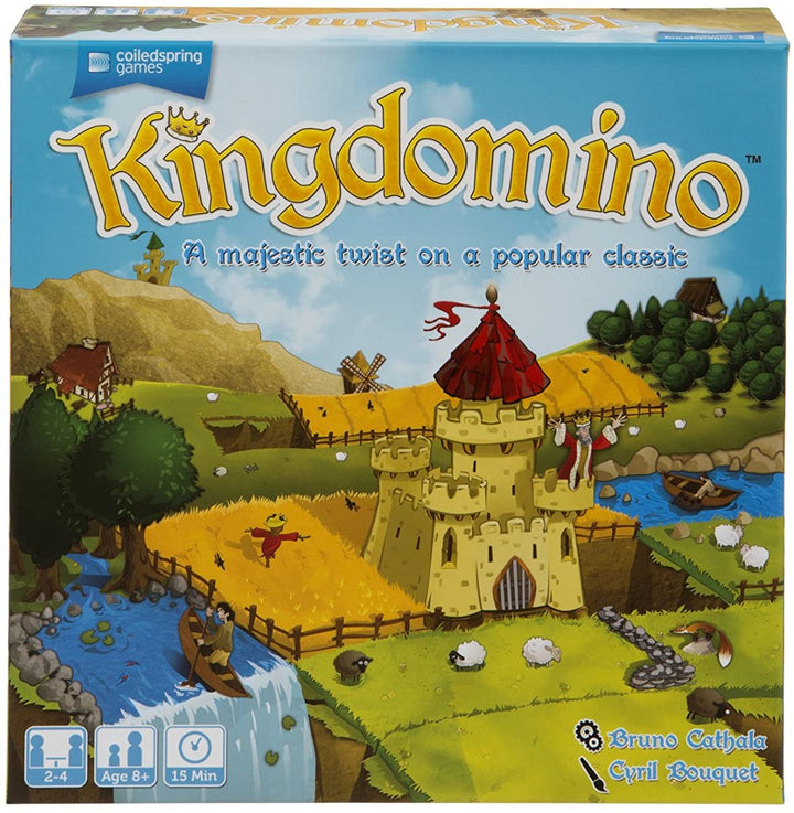 Coiledspring Games Kingdomino Game, multicolor