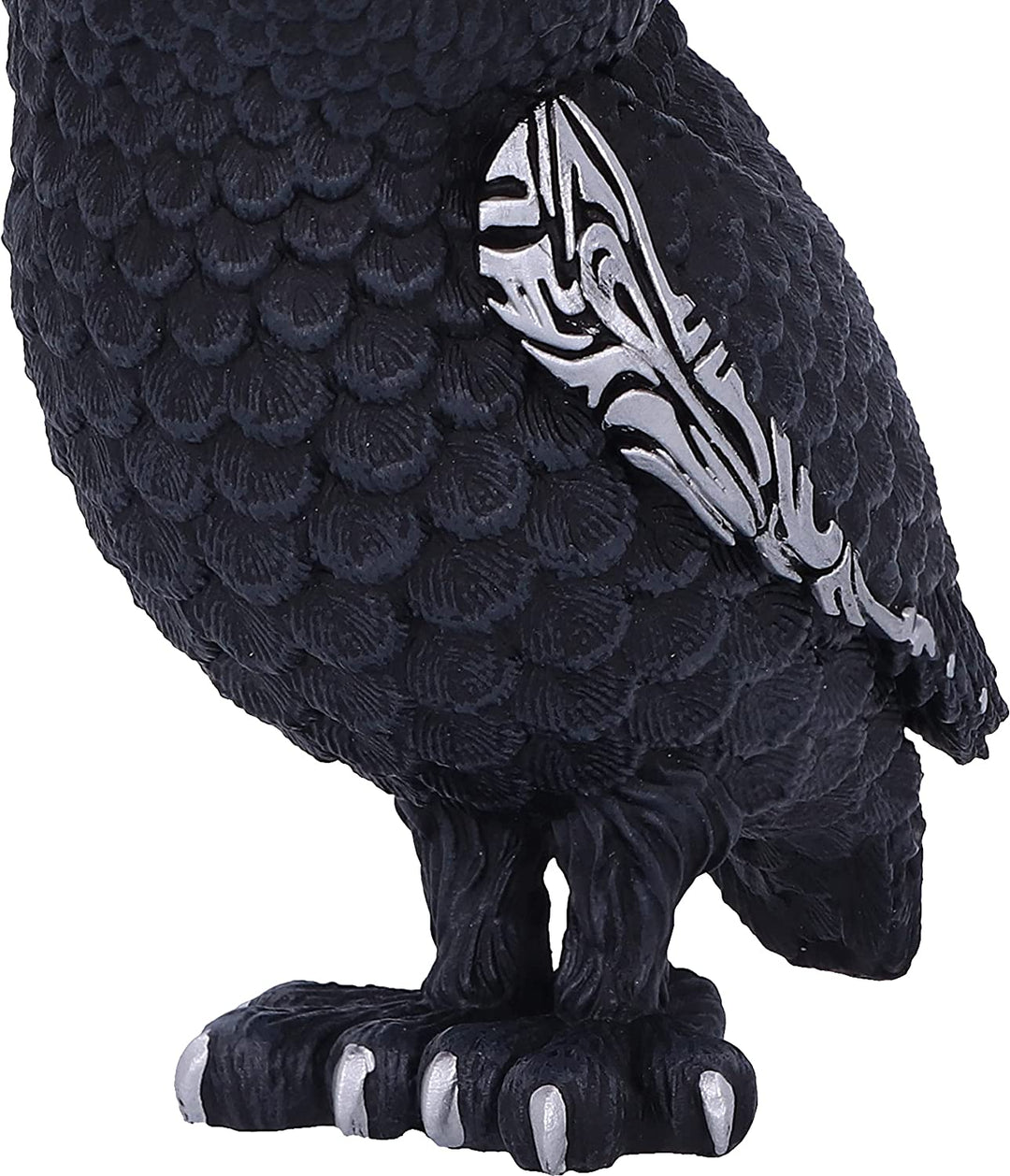 Nemesis Now Owlocen Schwarze Hexe-Eule zum Aufhängen, dekoratives Ornament, 12 cm
