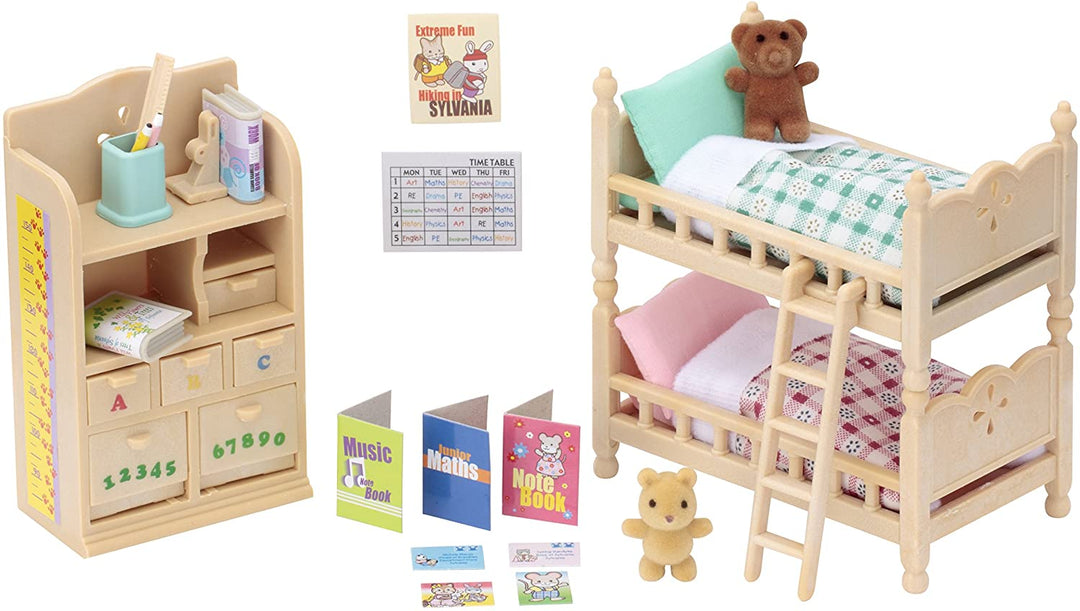 Sylvanian Families - Muebles de dormitorio para niños