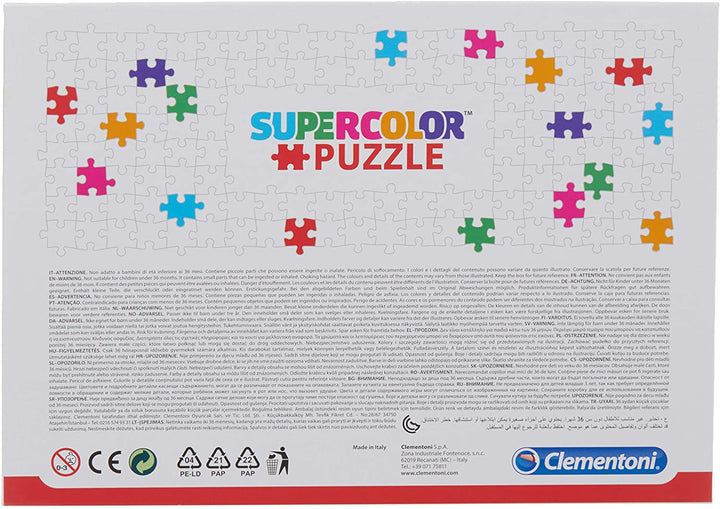 Clementoni - 29302 - Supercolor Puzzle -Spider Man-180 Piece