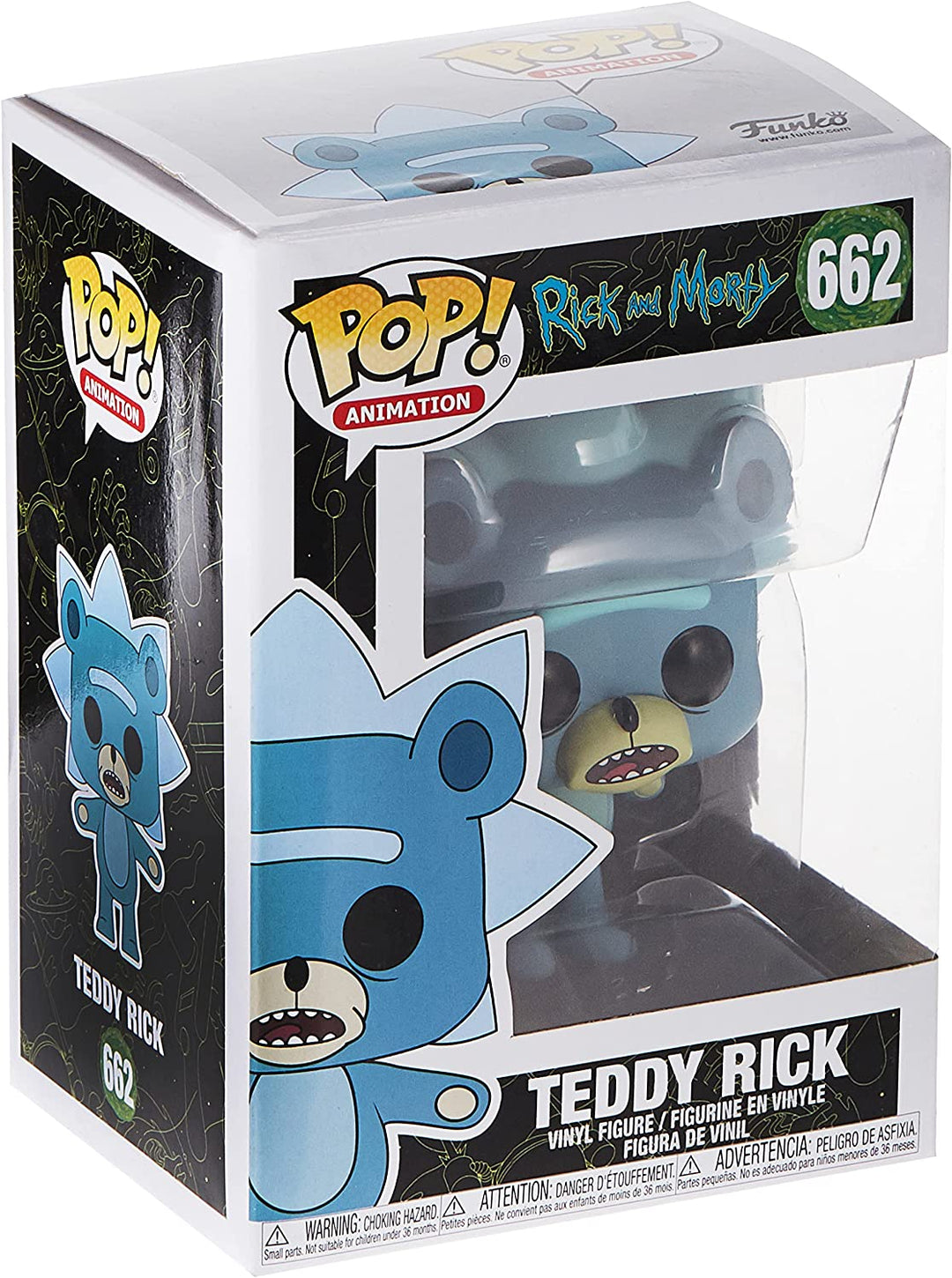 Rick &amp; Morty Teddy Rick Funko 44250 Pop! Vinyl Nr. 662