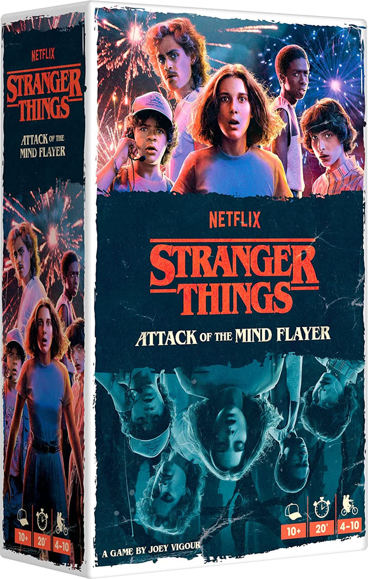 Repos | Stranger Things: Attack of the Mind Flayer | Brettspiel | Ab 10 Jahren | 4-10 Spieler | 20 Minuten Spielzeit