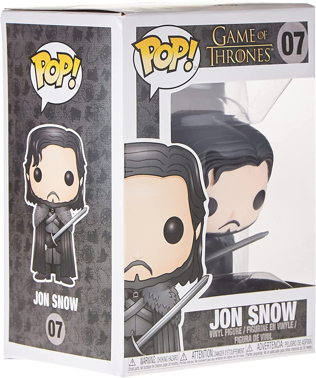 Juego de Tronos Jon Snow Funko 03090 Pop! Vinilo # 07