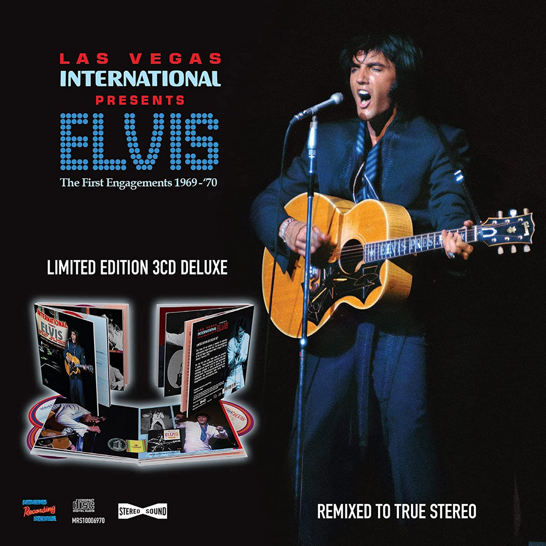 Elvis Presley – Las Vegas International präsentiert Elvis – The First Engagements 1969–70 (Deluxe Digi Book) [Audio-CD]