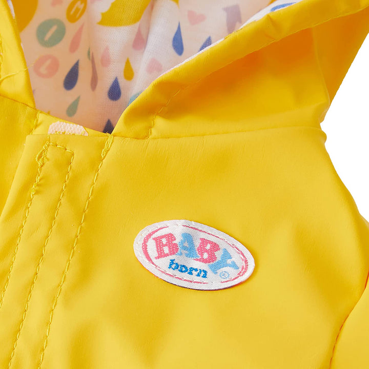 BABY born Deluxe Regenspielzeug-Set für 43 cm große Puppen – einfach für kleine Hände, kreatives Spielen fördert Empathie und soziale Fähigkeiten, für Kleinkinder ab 3 Jahren – inklusive Gummistiefeln und mehr