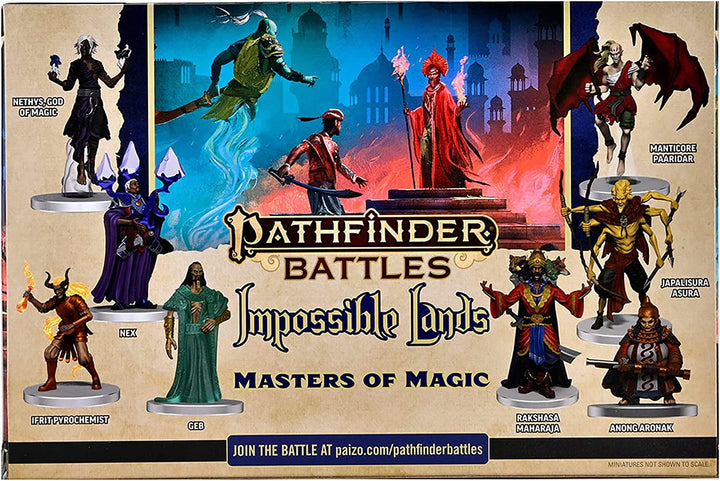 Pathfinder Battles: Impossible Lands – Masters of Magic Boxset