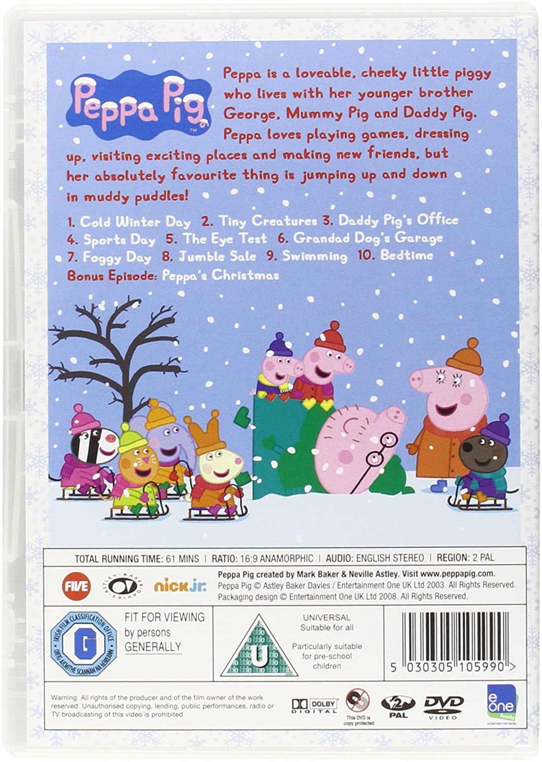 Peppa Pig: Cold Winter Day [Volume 10]