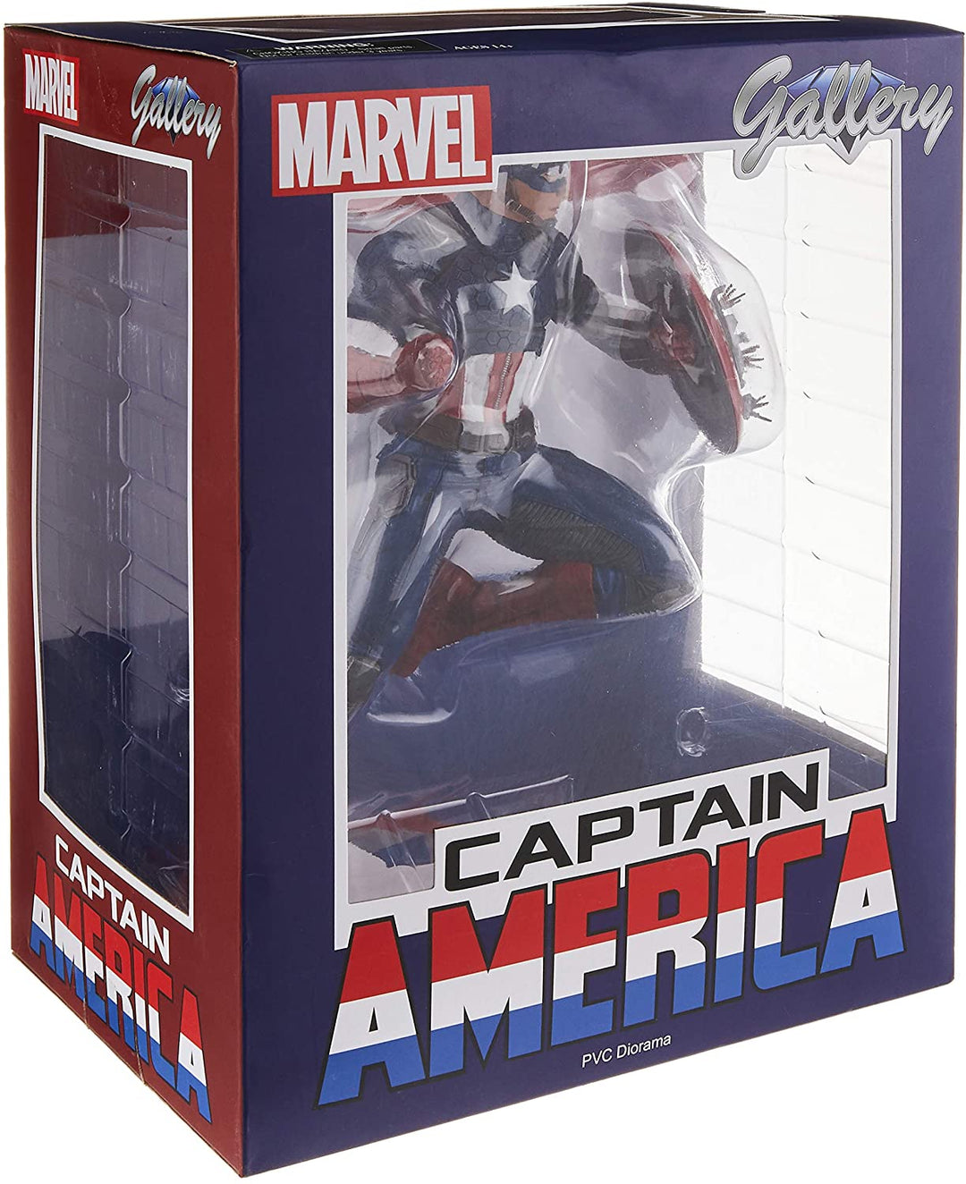 Marvel Comics AUG172640 Gallery Now Captain America PVC-Figur