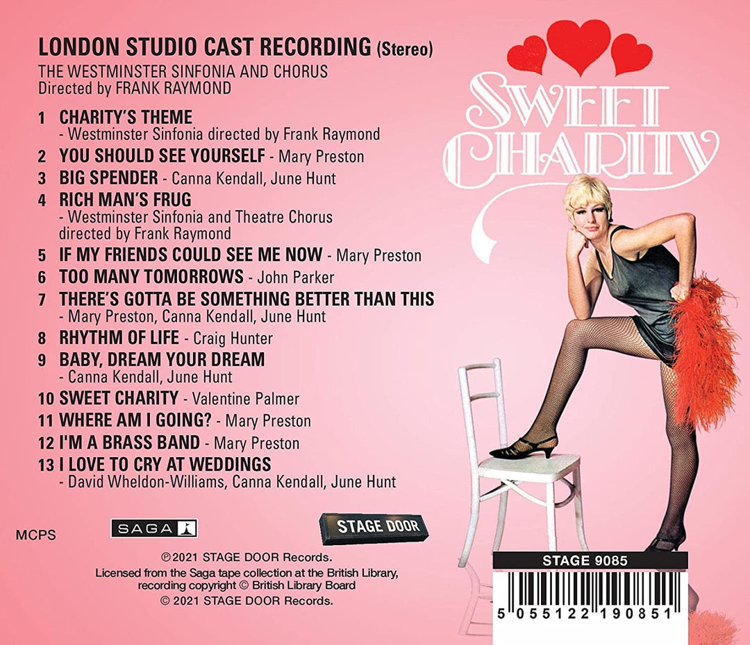 1967 London Studio Cast Recording – Sweet Charity [Audio-CD]