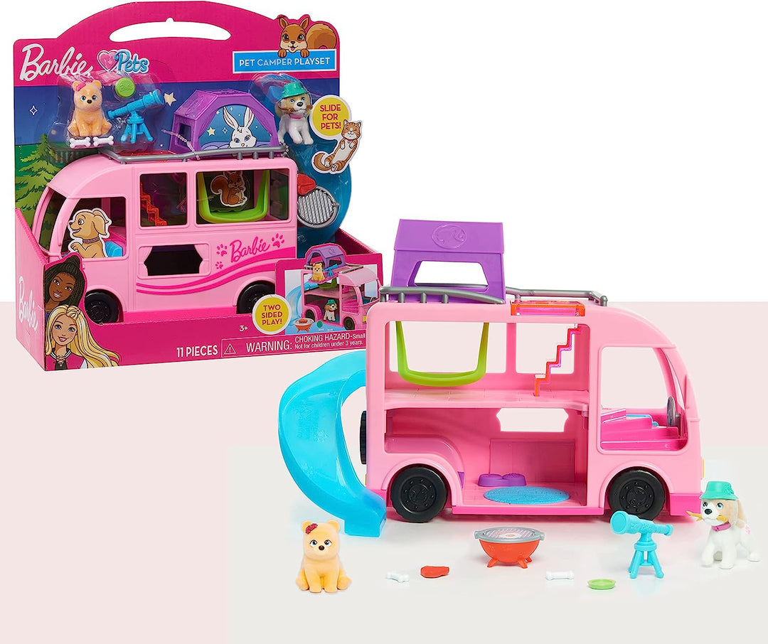 JP Barbie 63717 Barbie Camper Spielset, mehrfarbig