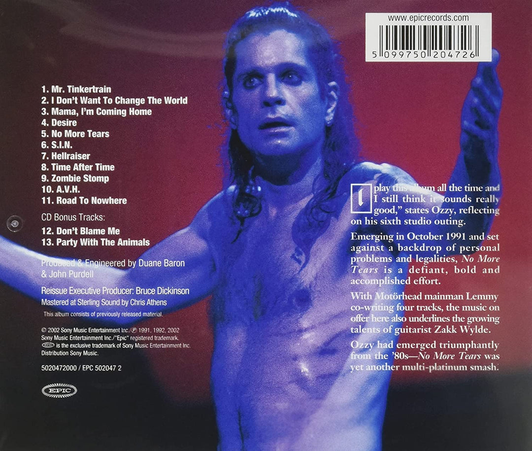 Ozzy Osbourne – No More Tears [Audio-CD]
