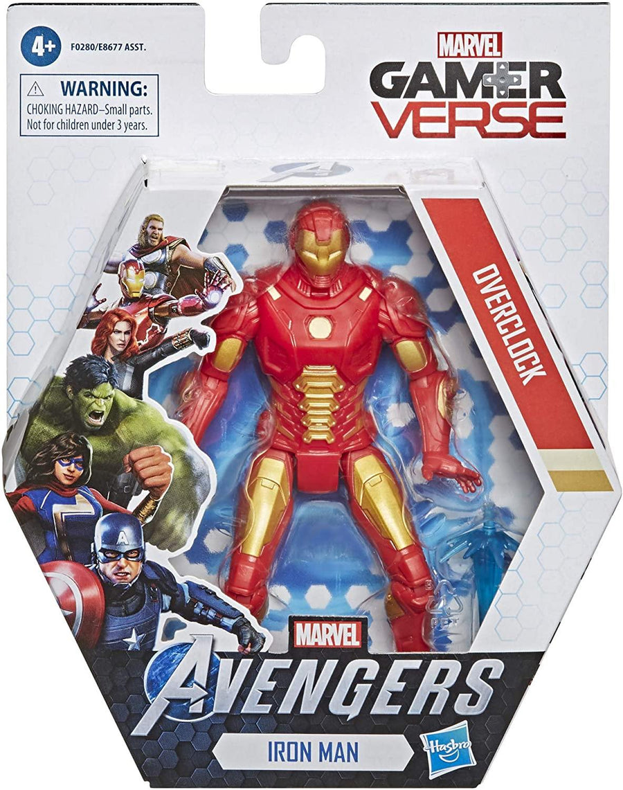 Marvel F0280 Hasbro Gamerverse 6-inch Action Figure Toy Iron Man - Yachew