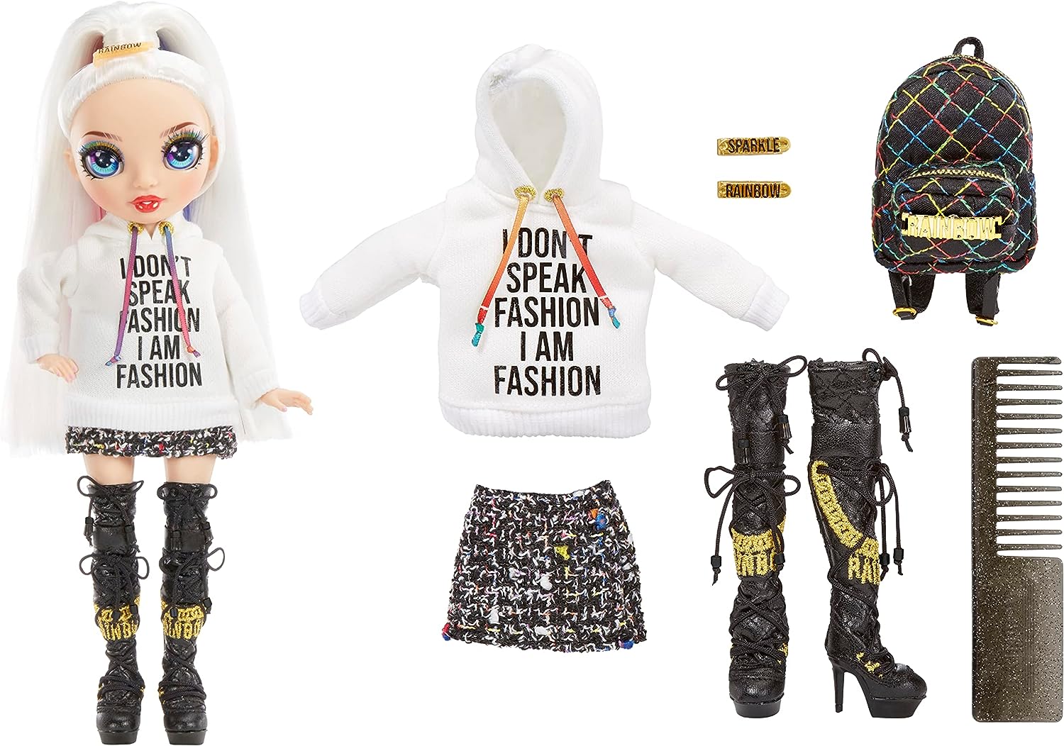 Rainbow High Junior High - Amaya Raine Fashion Doll with Outfit & Accessories - 9" (23cm) 4