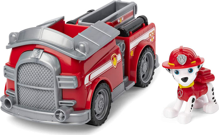 PAW Patrol 6054135 Marshall’s Fire Engine Vehicle with Collectible Figure