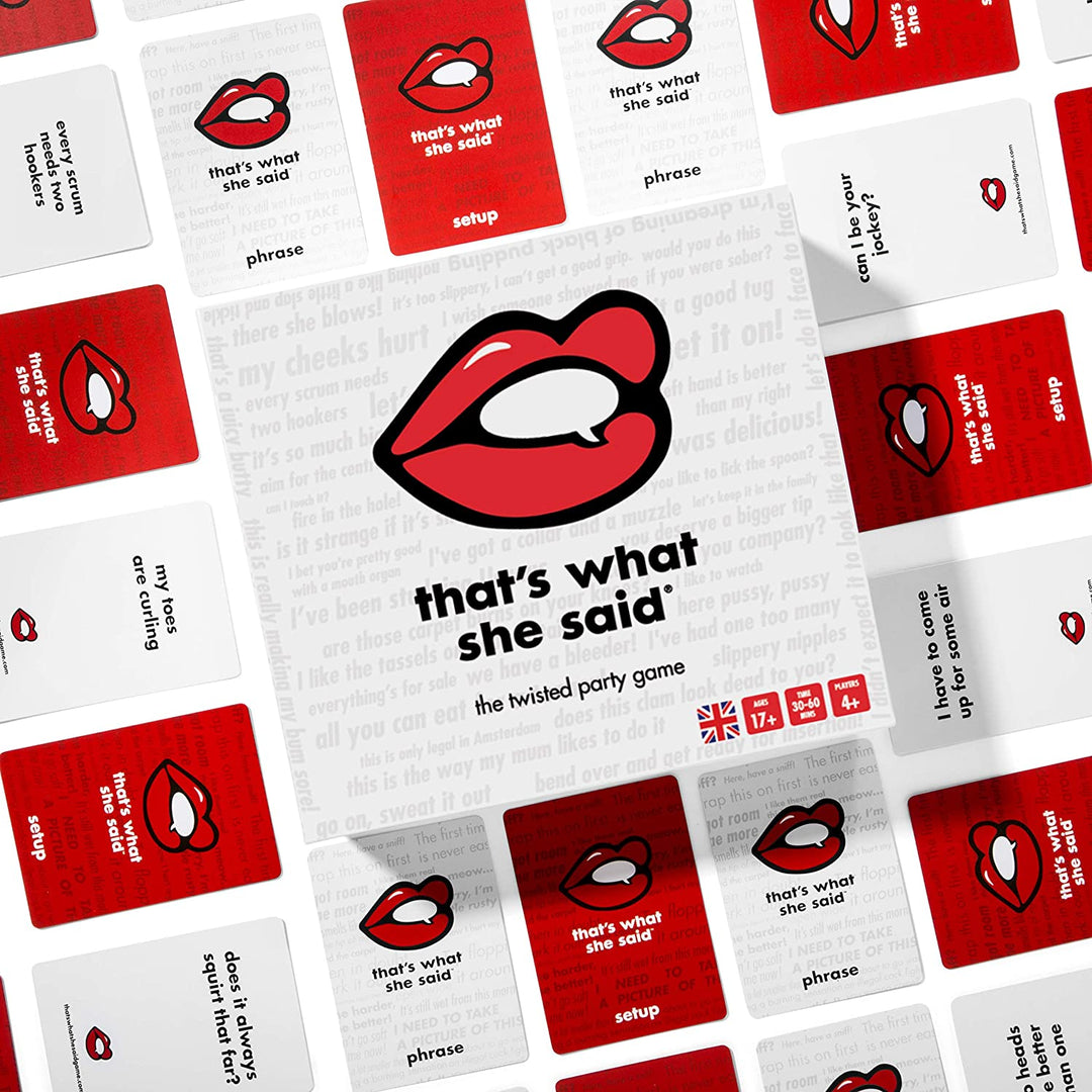 That's What She Said - The Party Game of Twisted Innuendos (Base Game)
