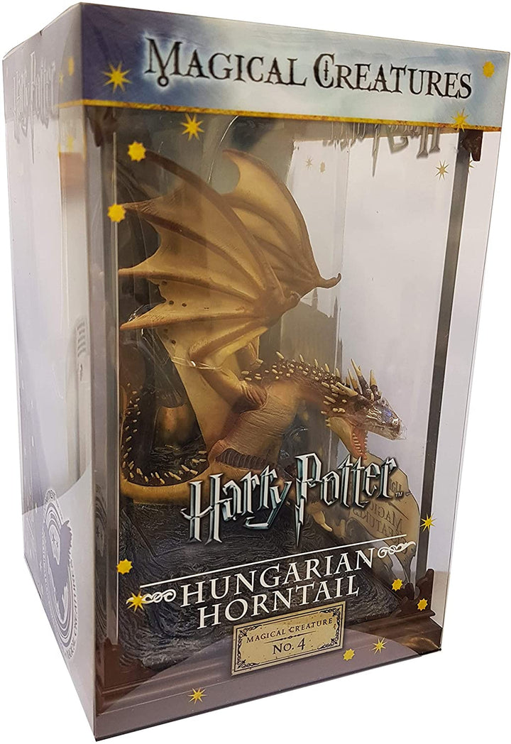 The Noble Collection – Magical Creatures Ungarischer Hornschwanz – handbemaltes magisches Geschöpf Nr. 4 – offiziell lizenzierte Harry Potter Toys Sammelfiguren – für Kinder und Erwachsene